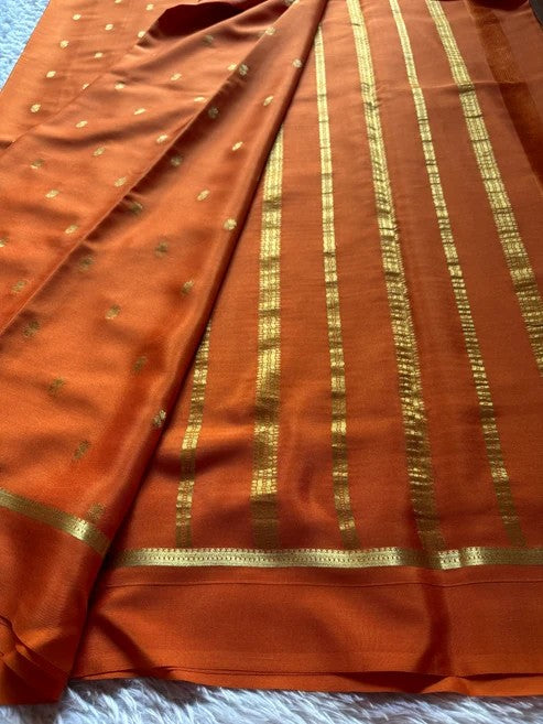 Pure Mysore crepe Silk