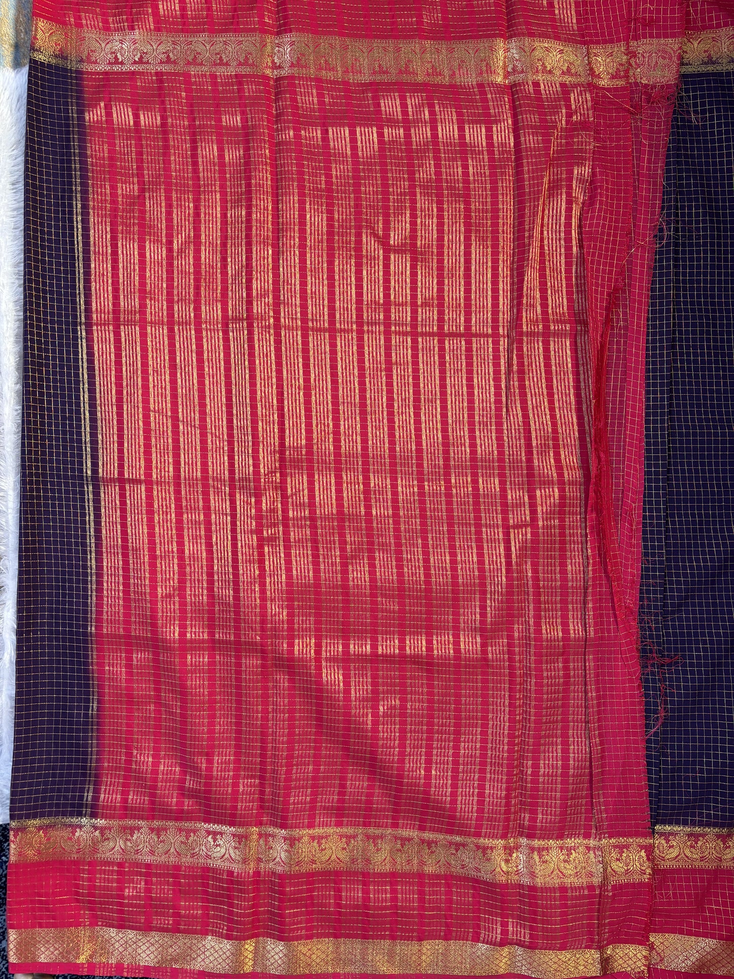 Semi Mysore silk saree