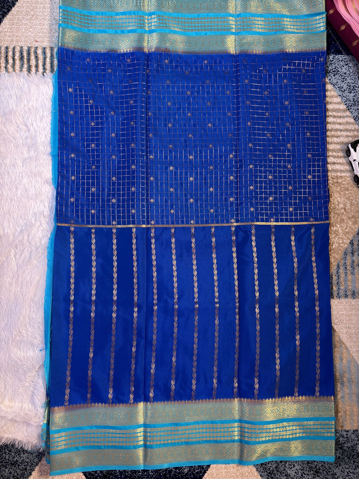 Semi Mysore silk saree