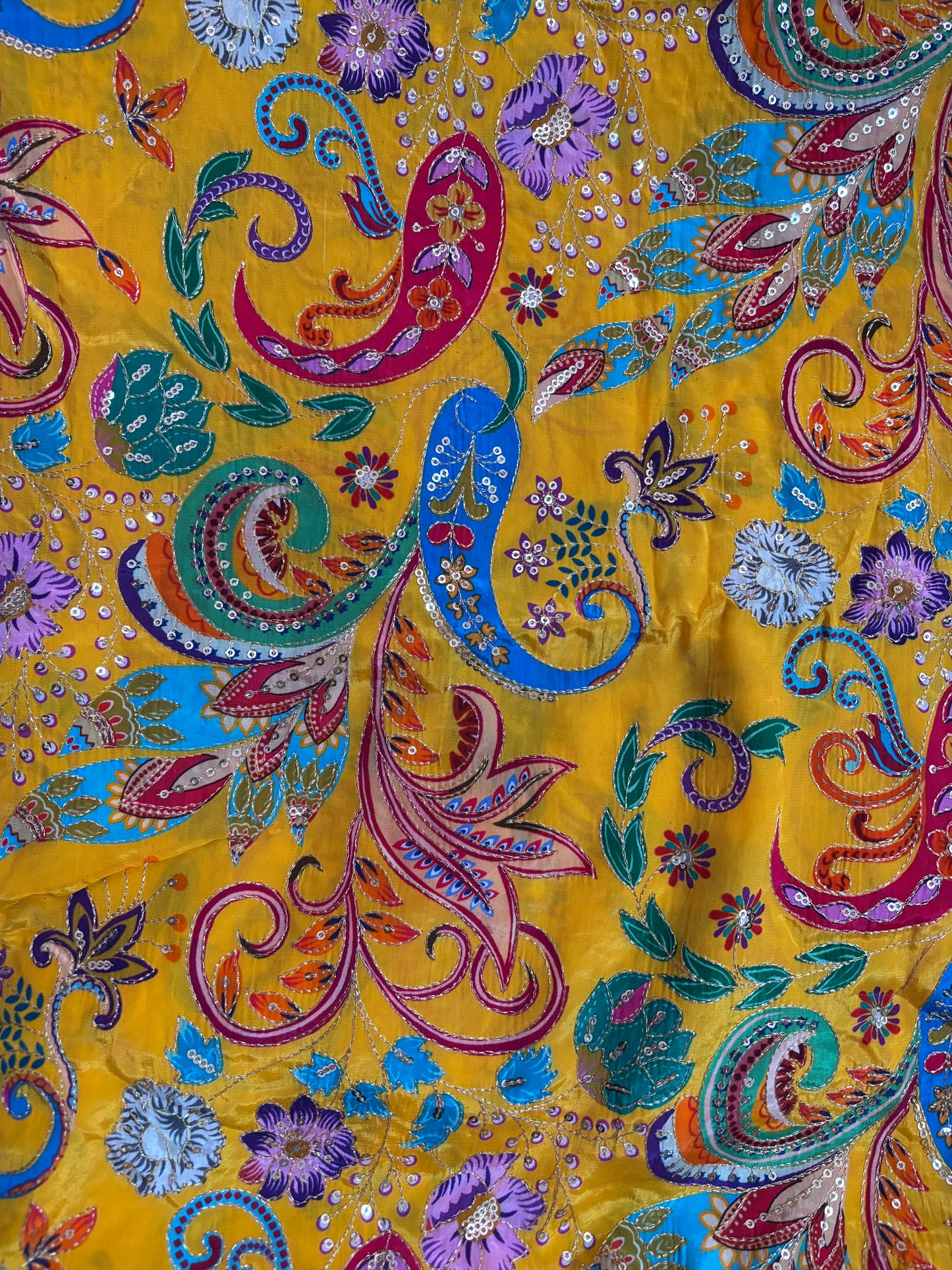 Natural crape blouse material