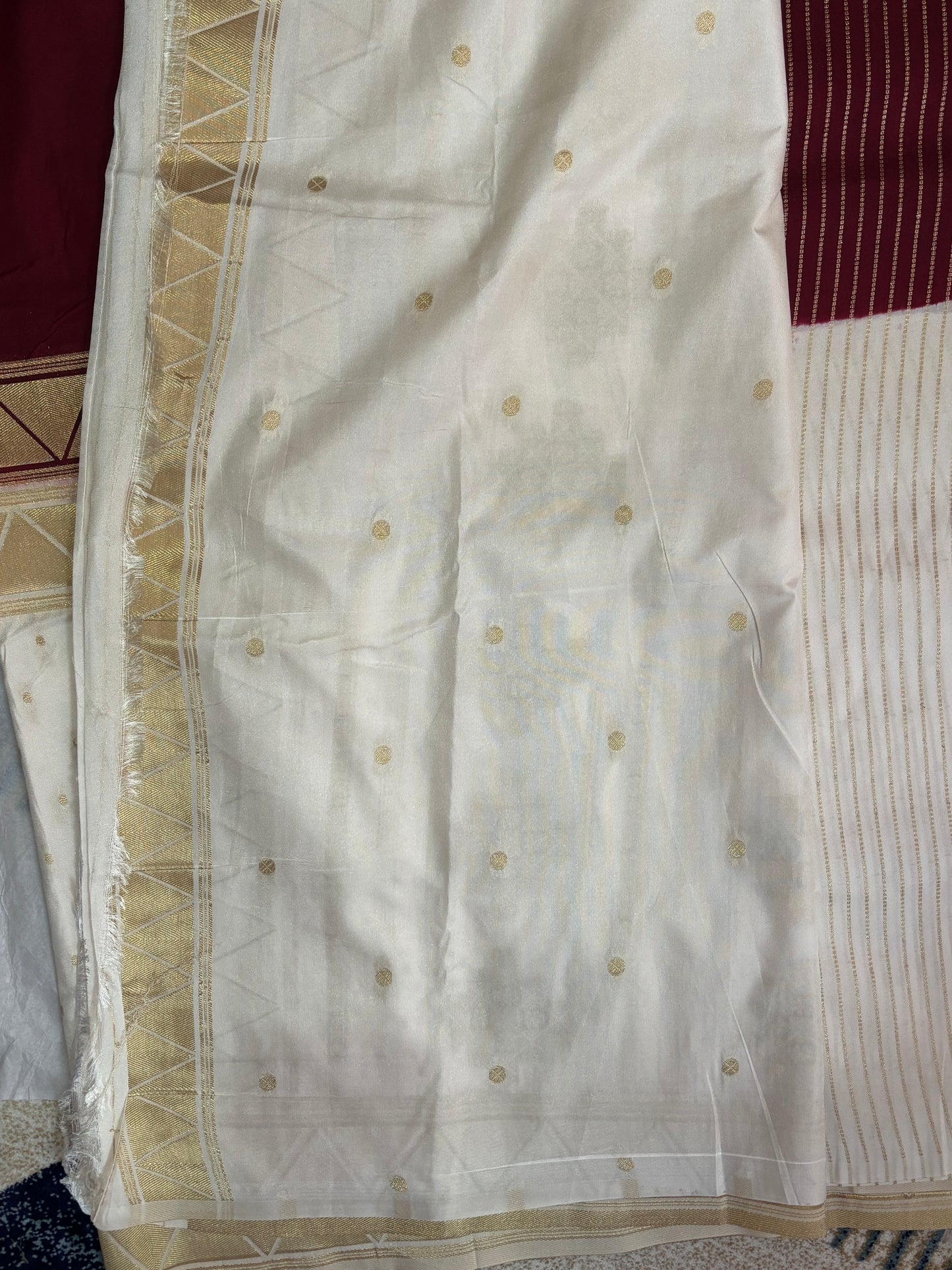 Viscose four border saree