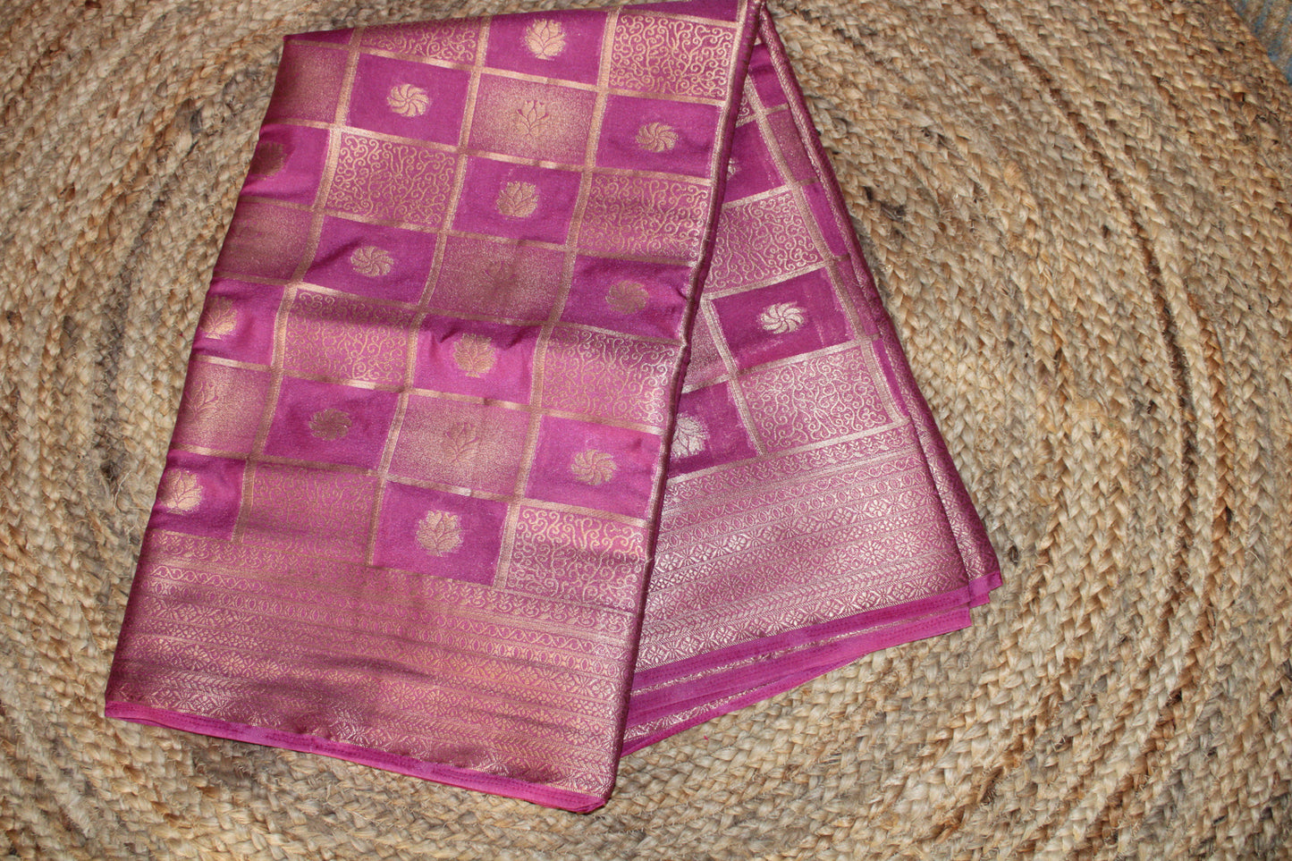 Semi Kanchi saree