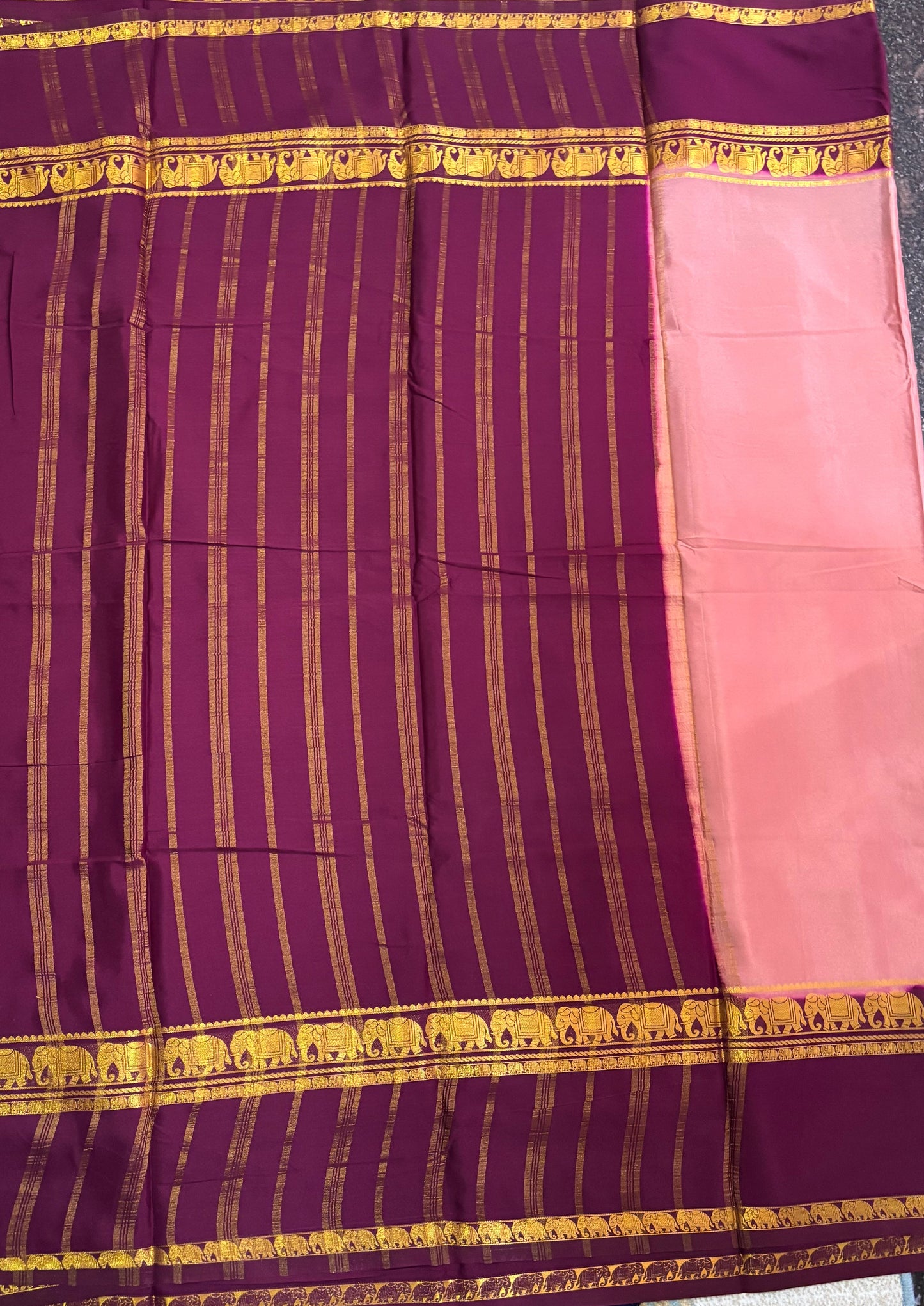 Semi mysore silk saree