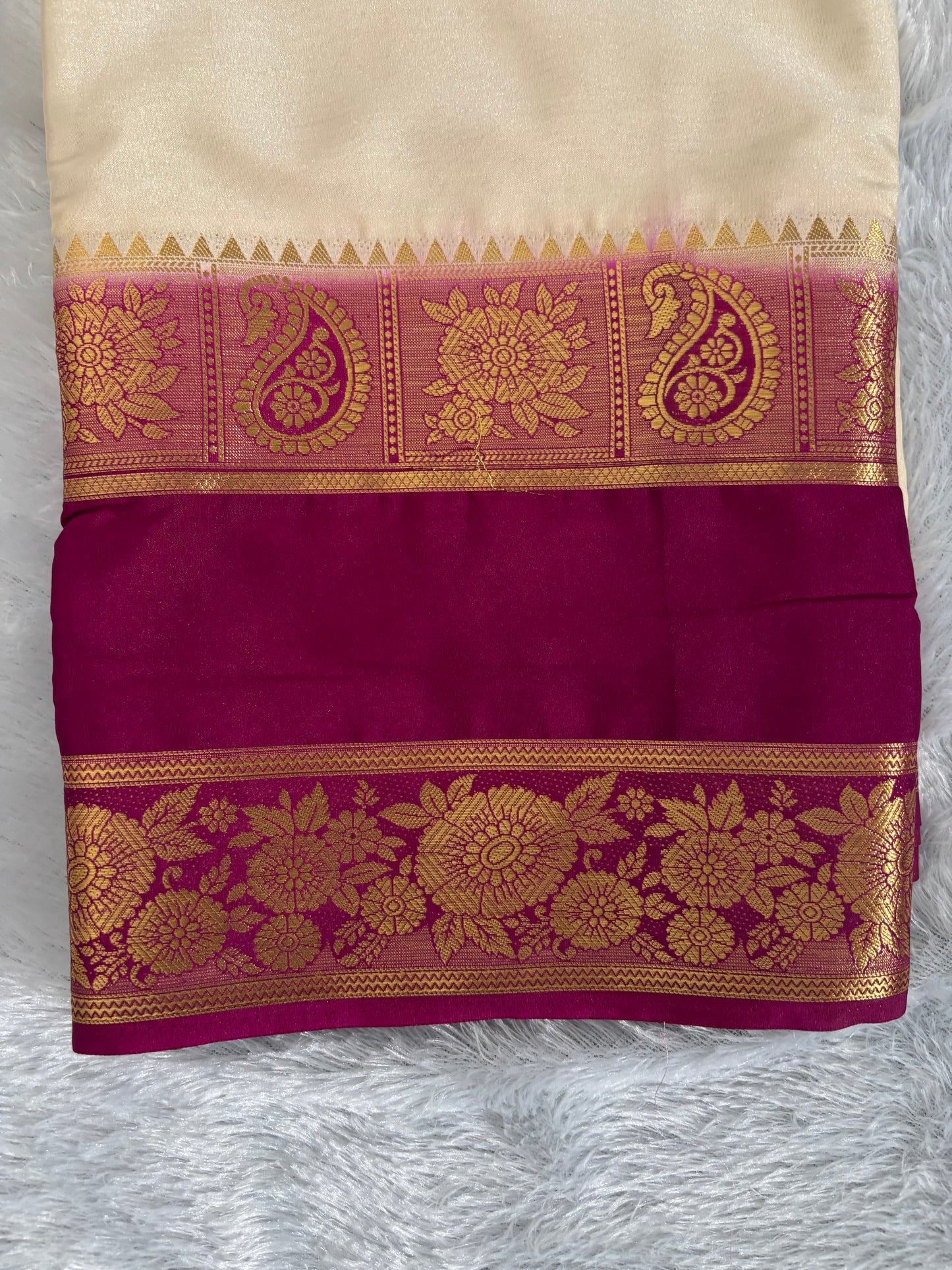 Semi mysore silk saree