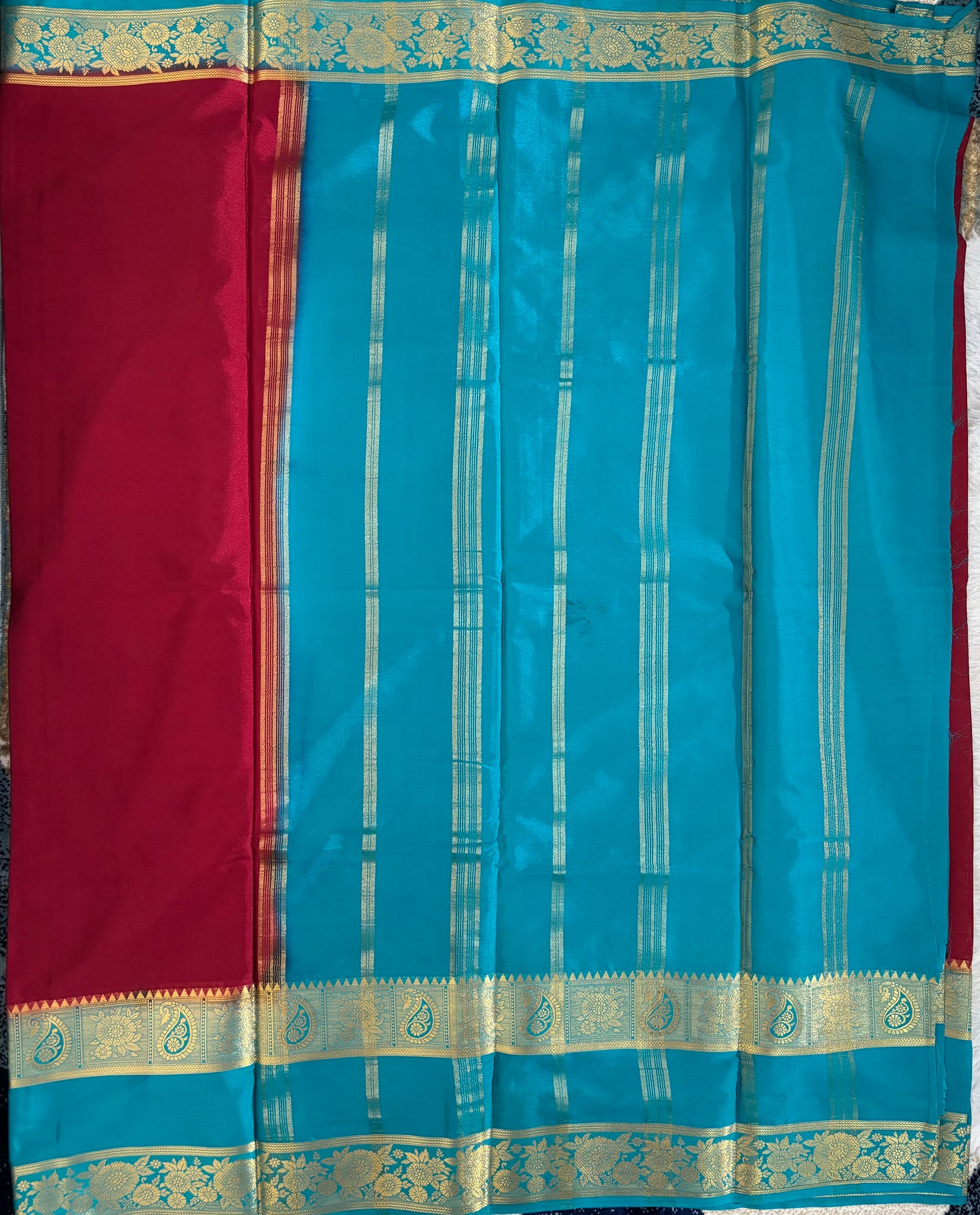 Semi mysore silk saree