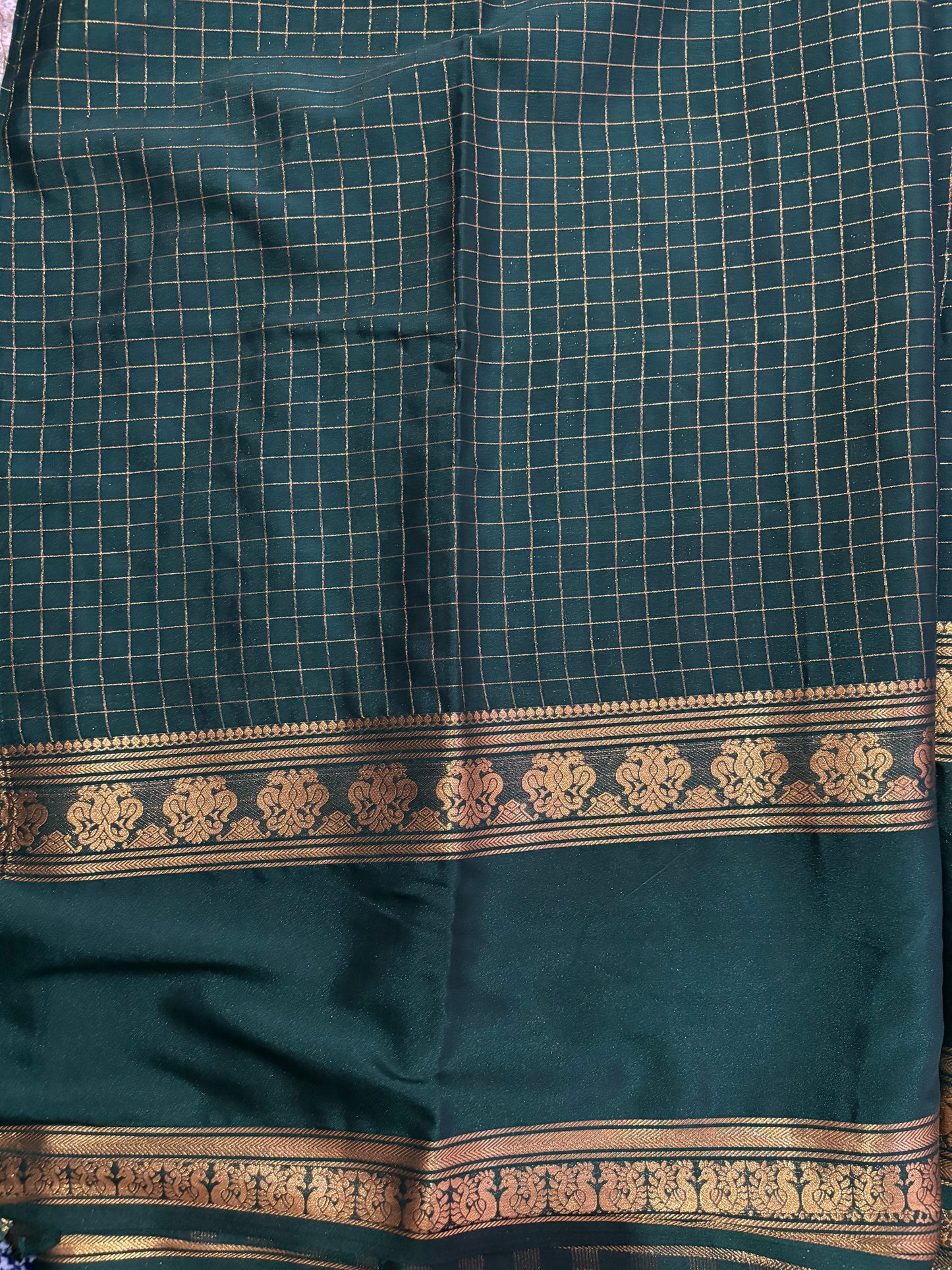Semi Mysore silk saree