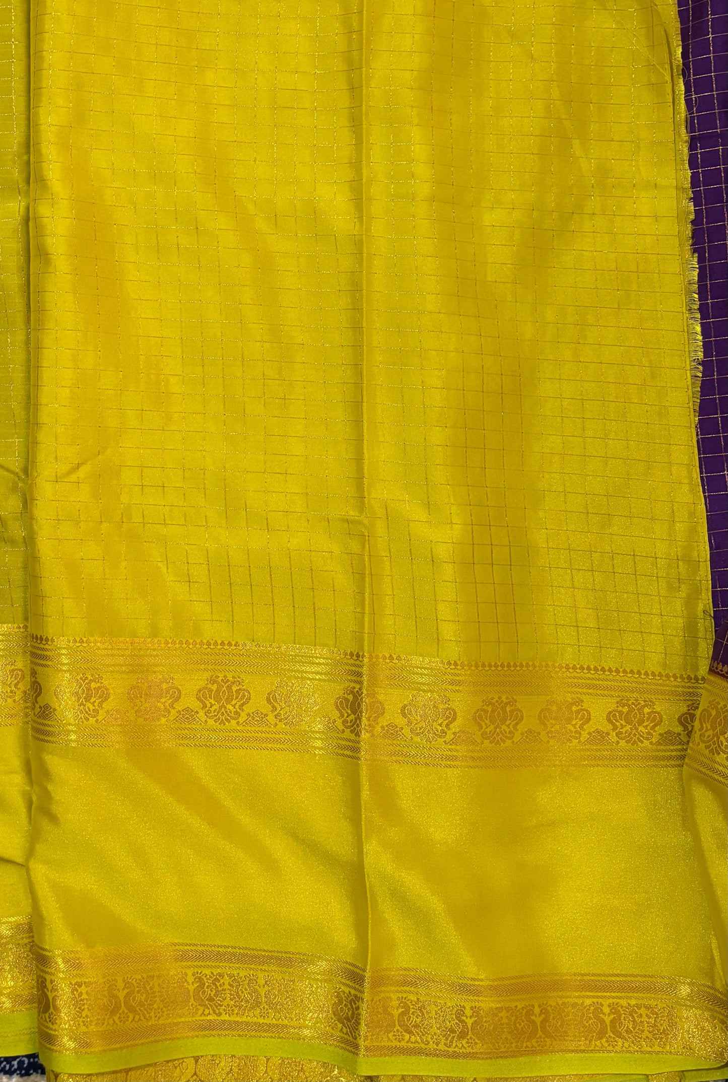 Semi Mysore silk saree