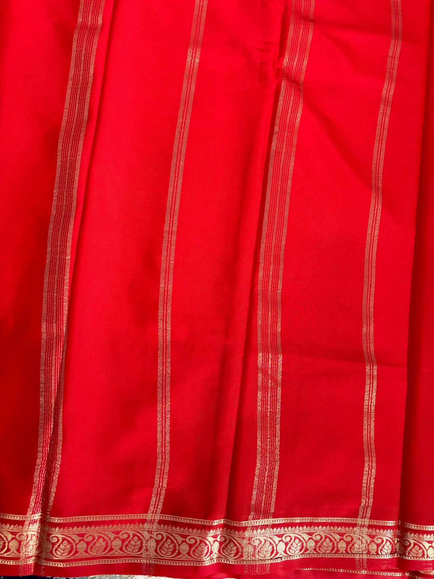 Semi Mysore silk saree