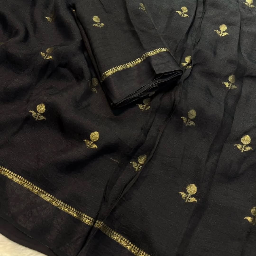 Jute Linen Saree