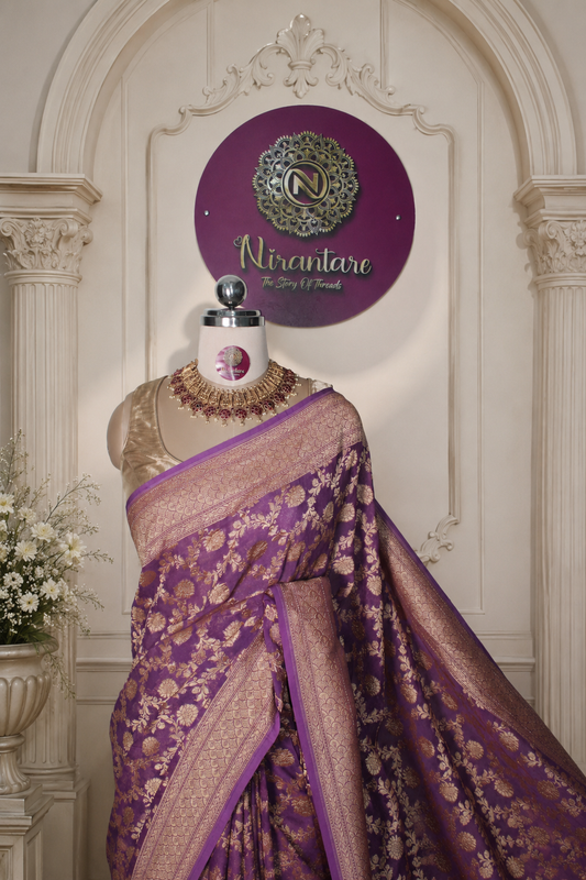 Banarasi Pure Handloom Khaddi Georgette