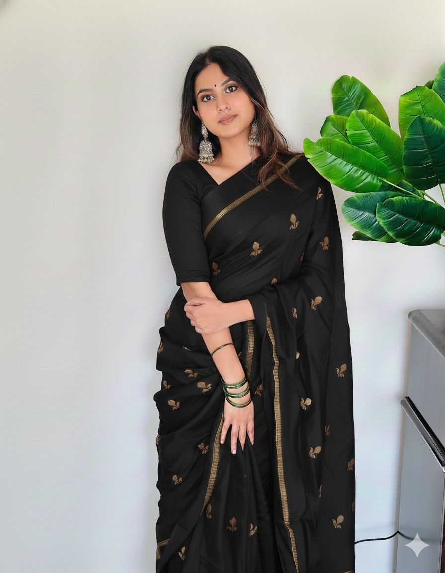 Jute Linen Saree