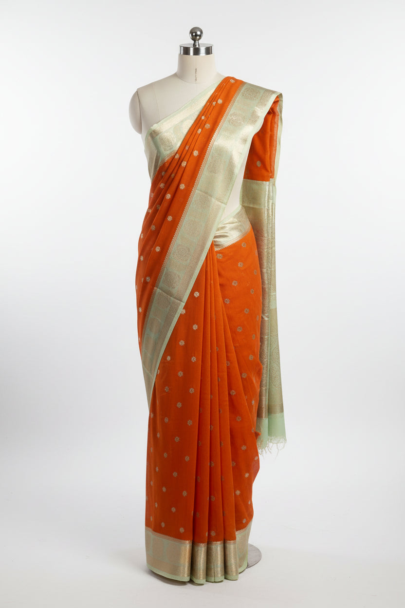 Semi Mysore silk saree