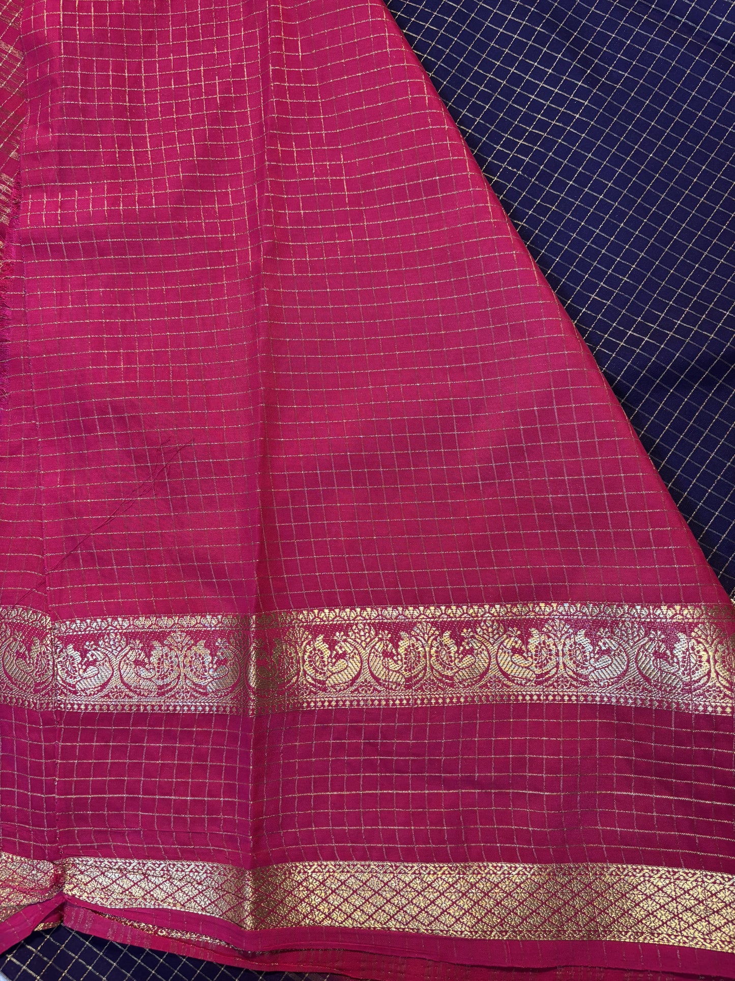 Semi Mysore silk saree