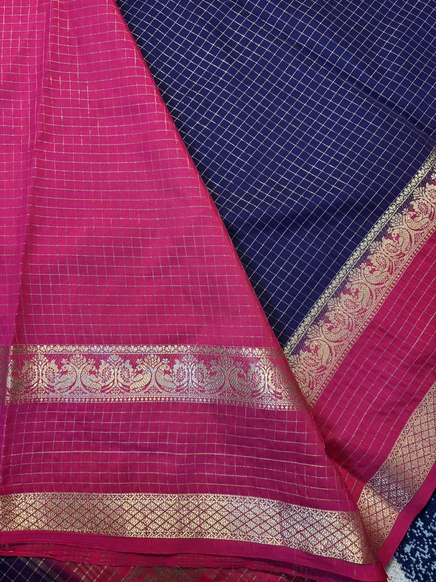 Semi Mysore silk saree