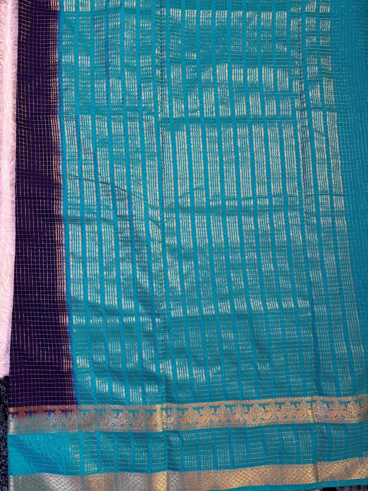 Semi Mysore silk saree