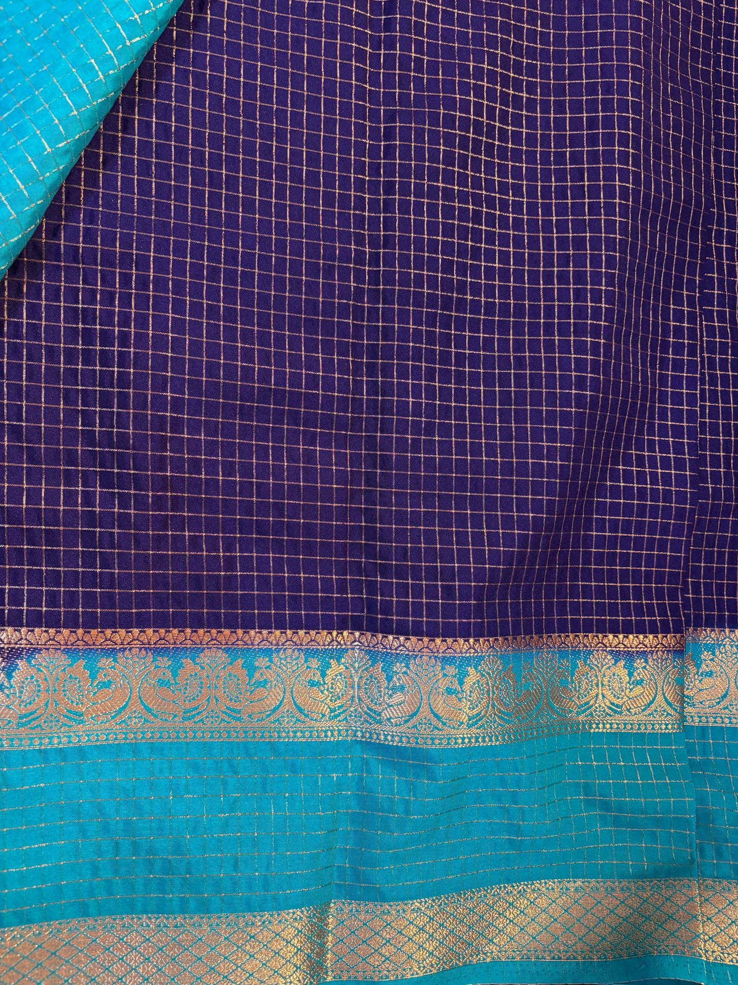 Semi Mysore silk saree