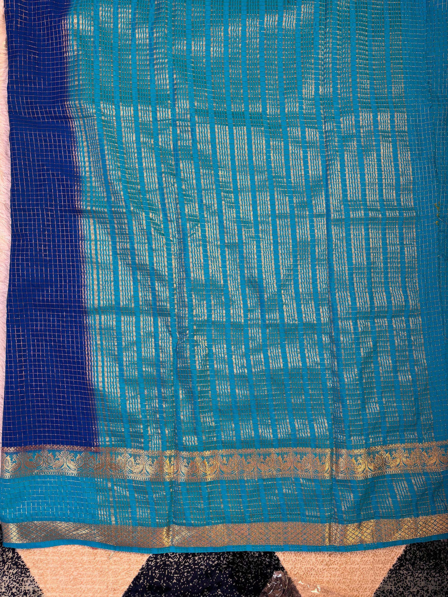 Semi Mysore silk saree