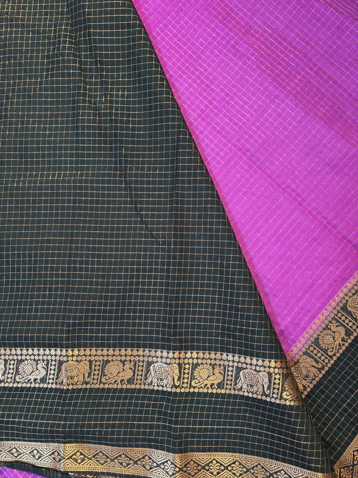 Semi Mysore silk saree