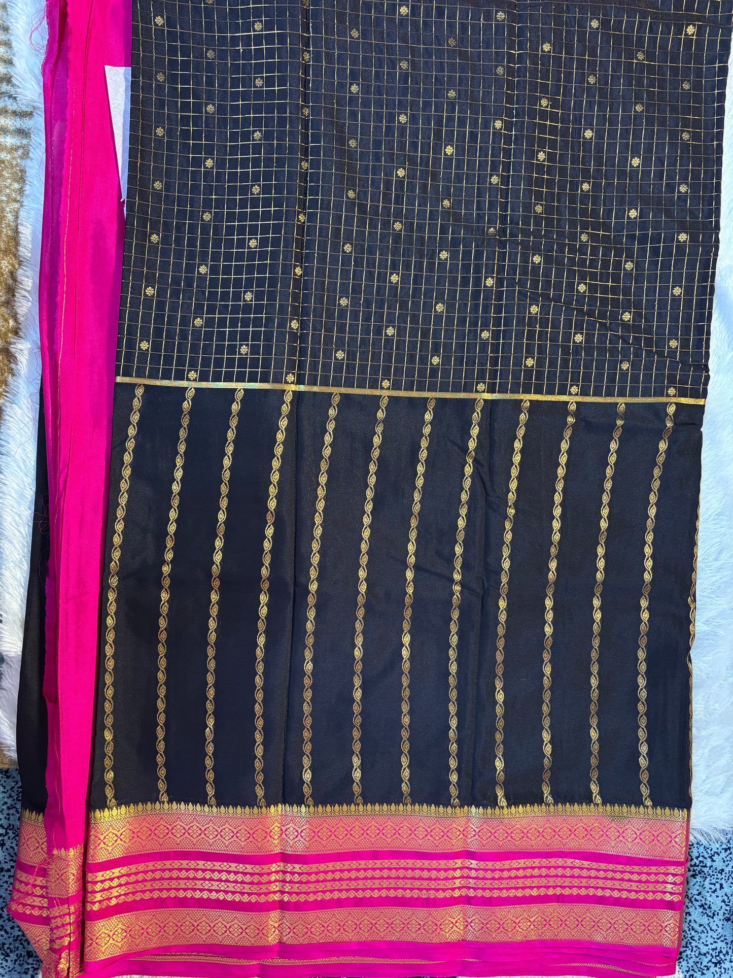Semi Mysore silk saree