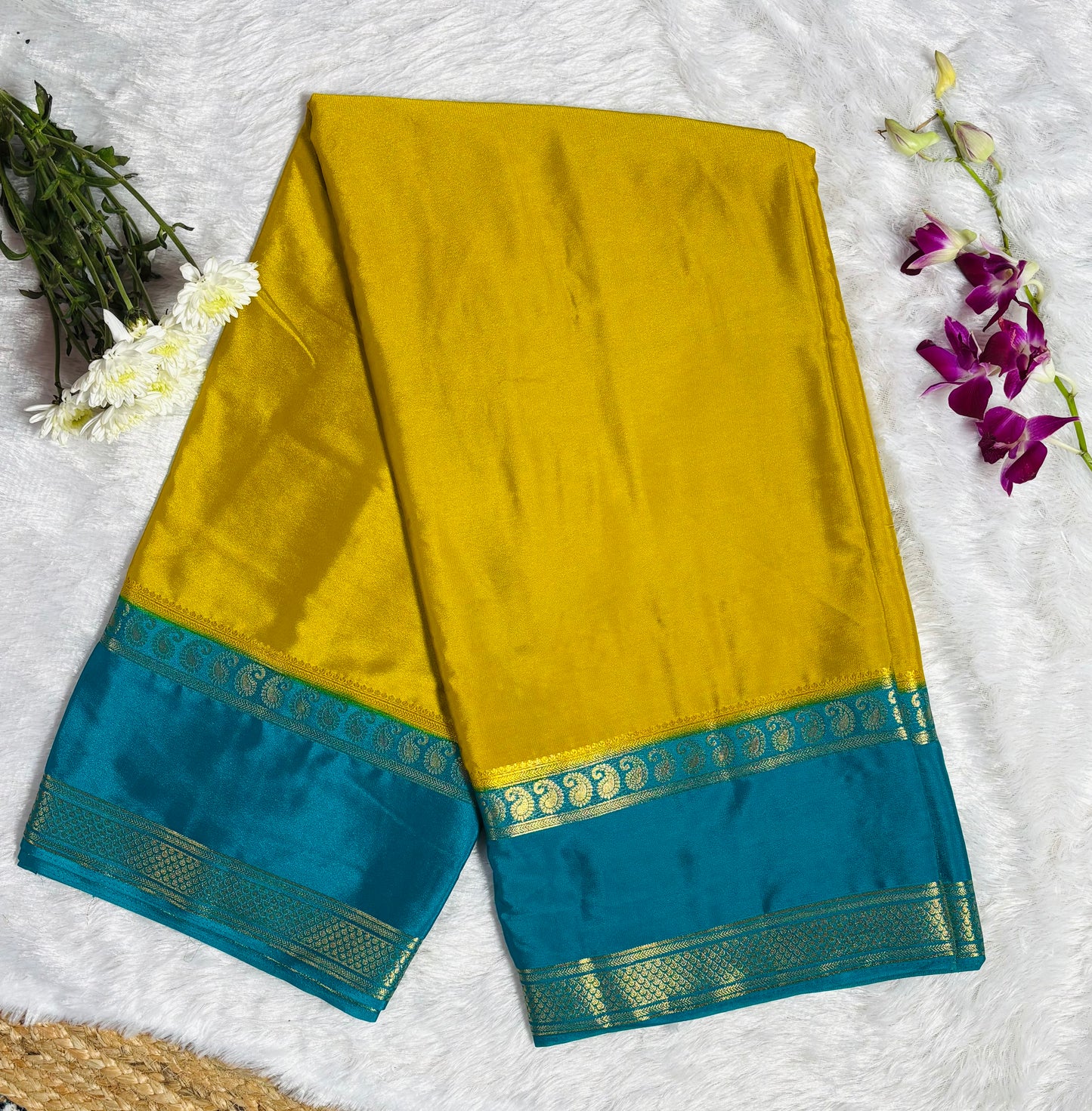 Semi mysore silk