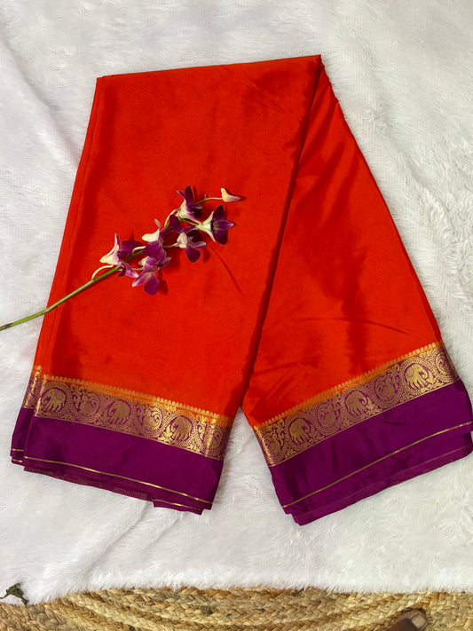 Semi mysore silk