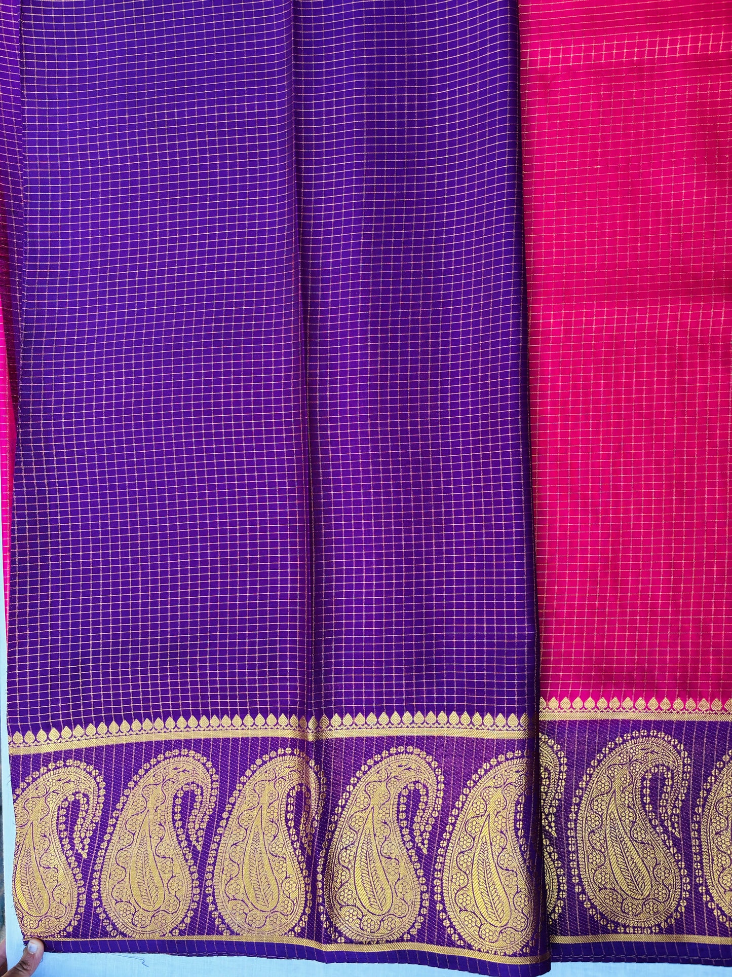 Semi Mysore silk saree
