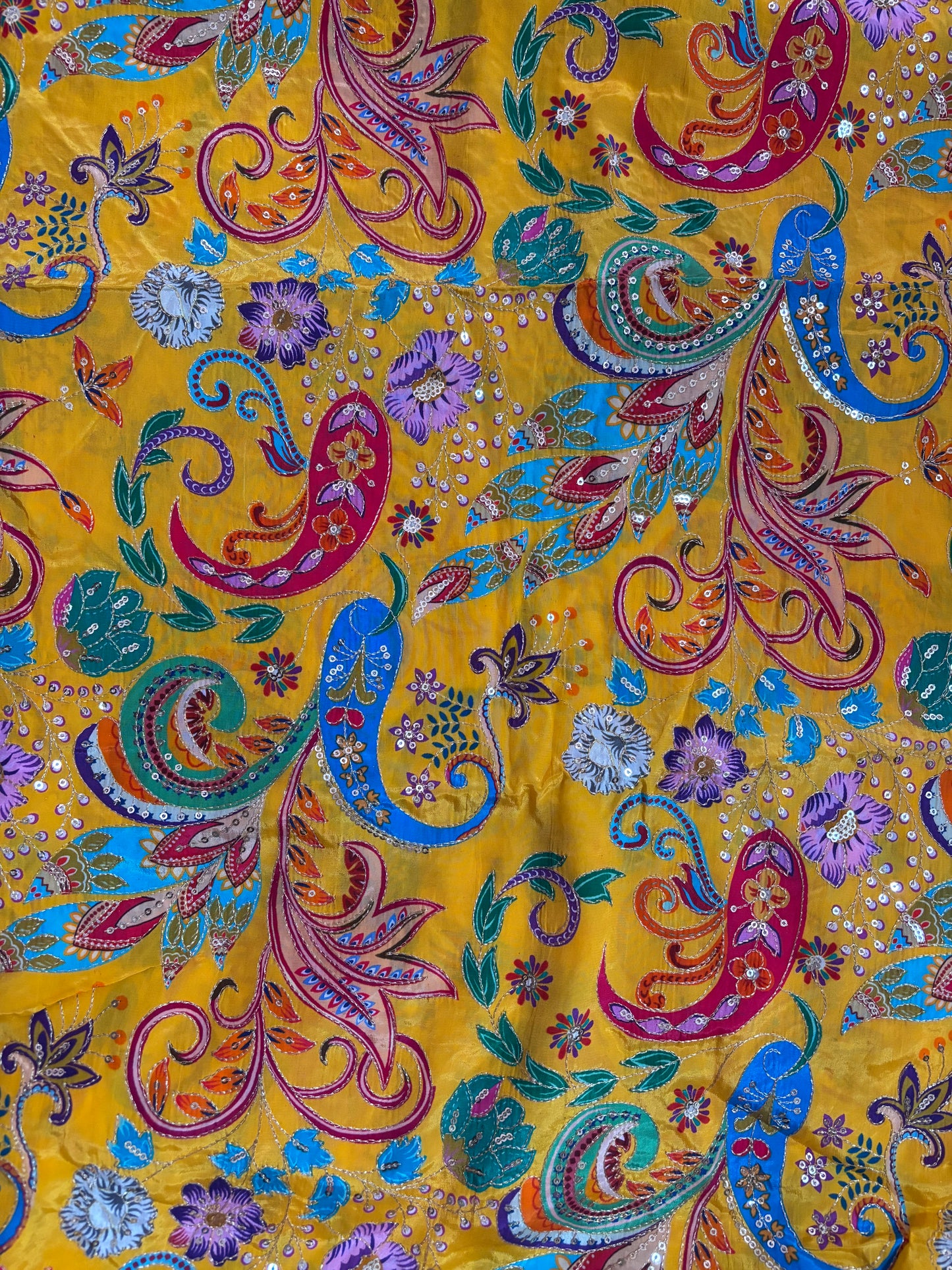 Natural crape blouse material