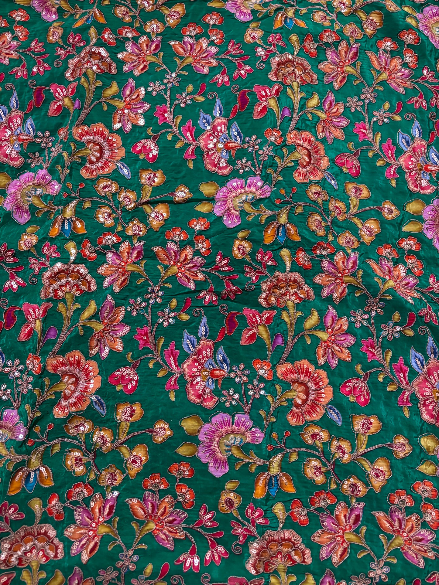 Natural crape blouse material