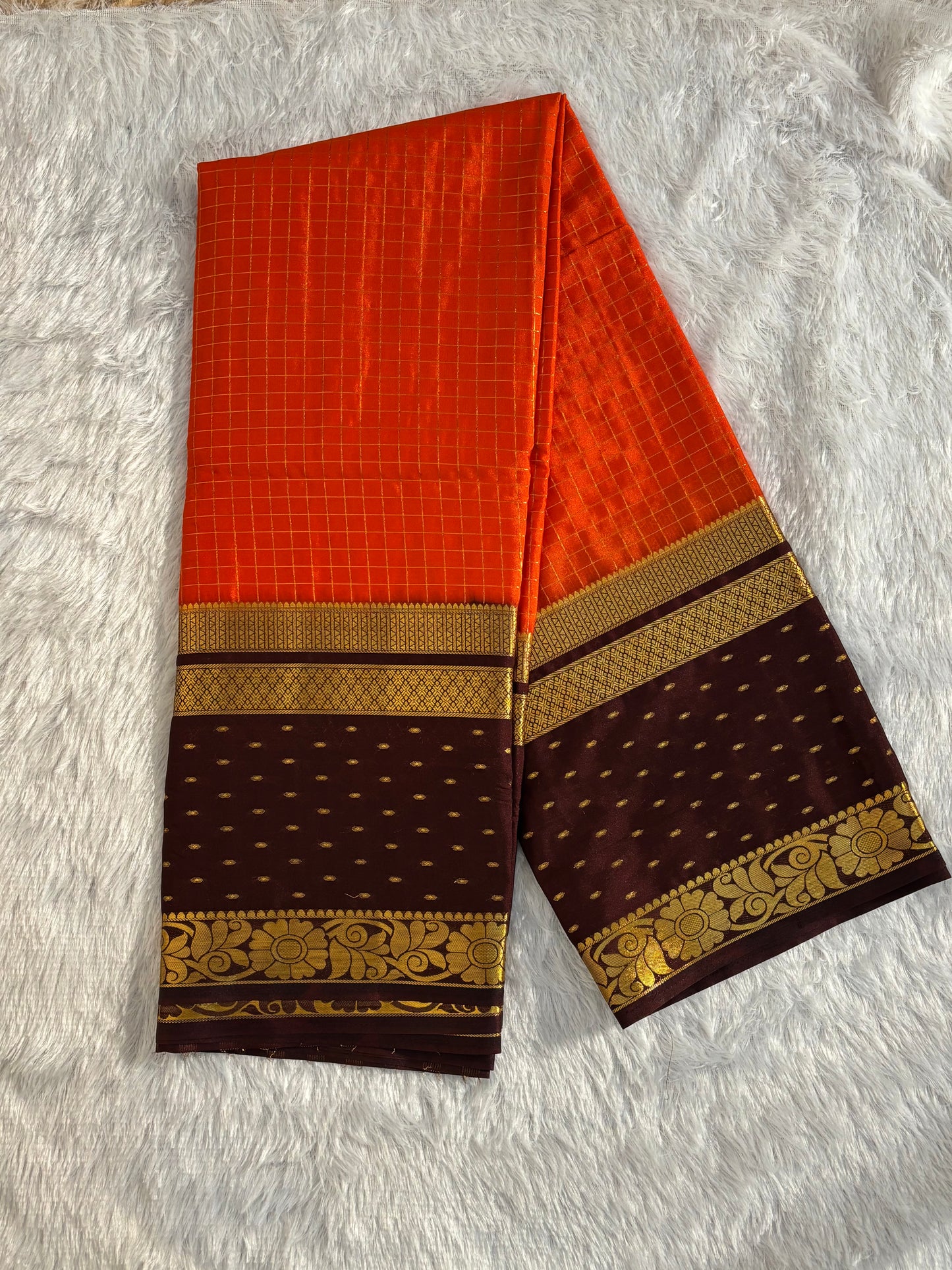 Semi mysore silk saree