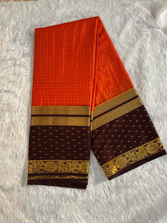 Semi mysore silk saree