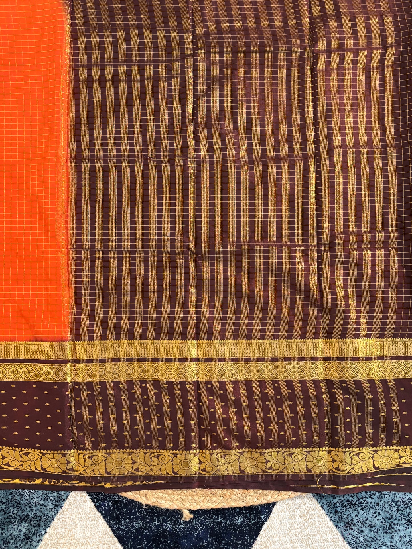 Semi mysore silk saree