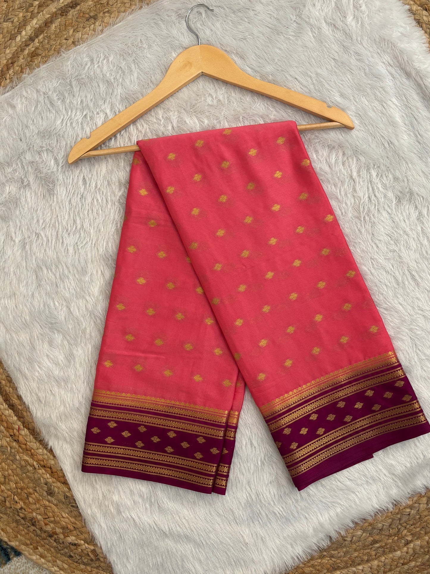 Semi mysore silk saree