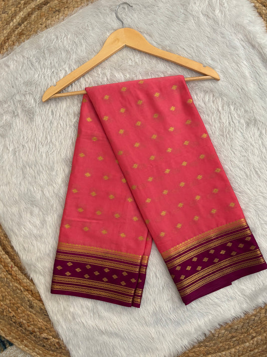 Semi mysore silk saree