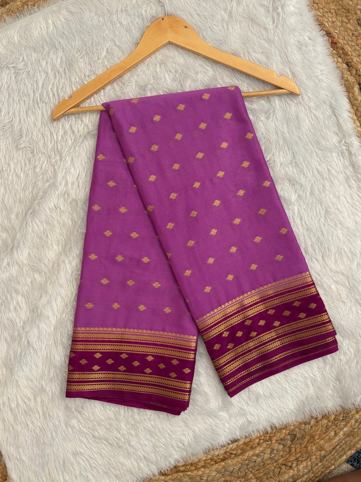 Semi mysore silk saree