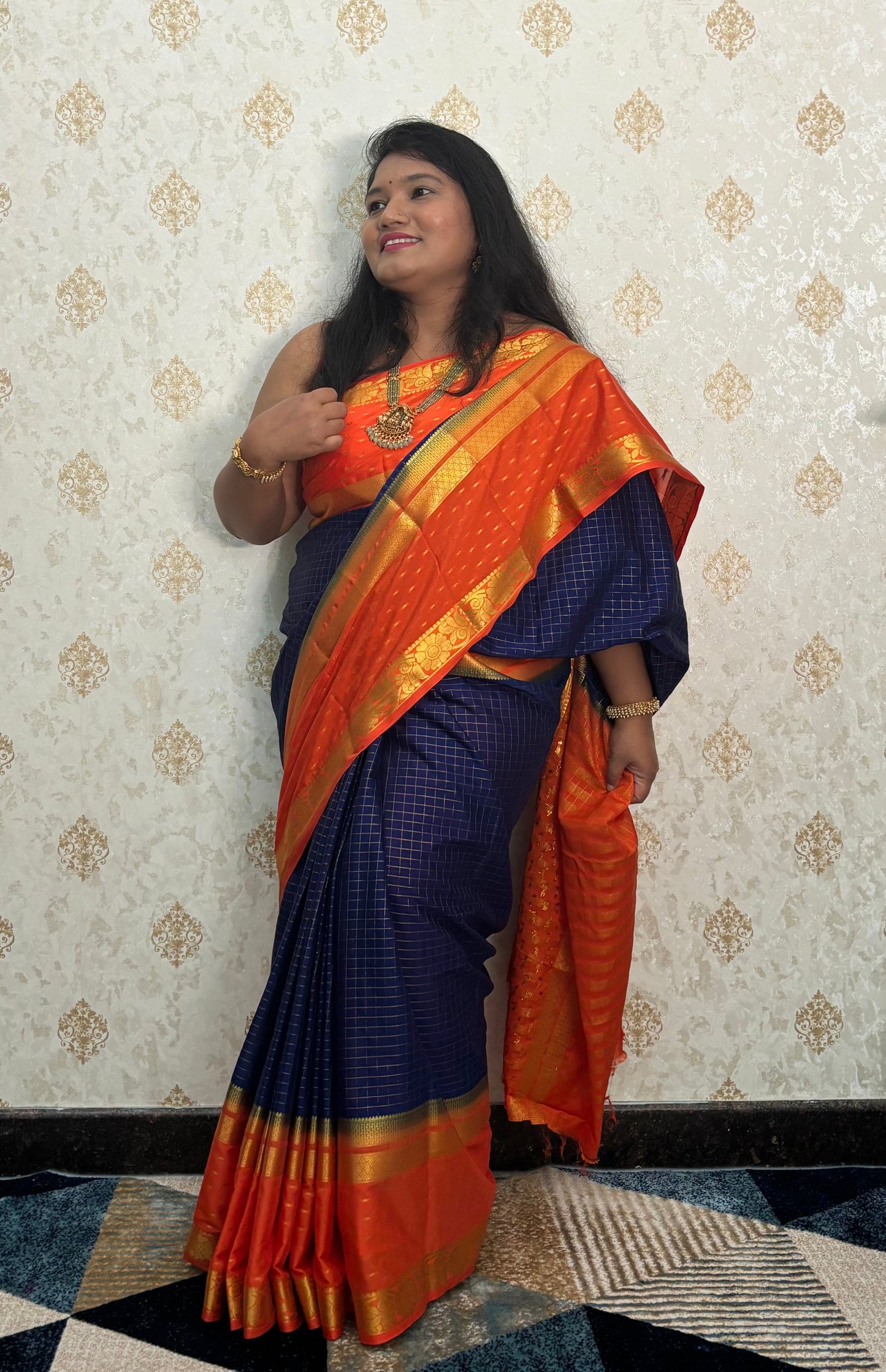 Semi mysore silk saree