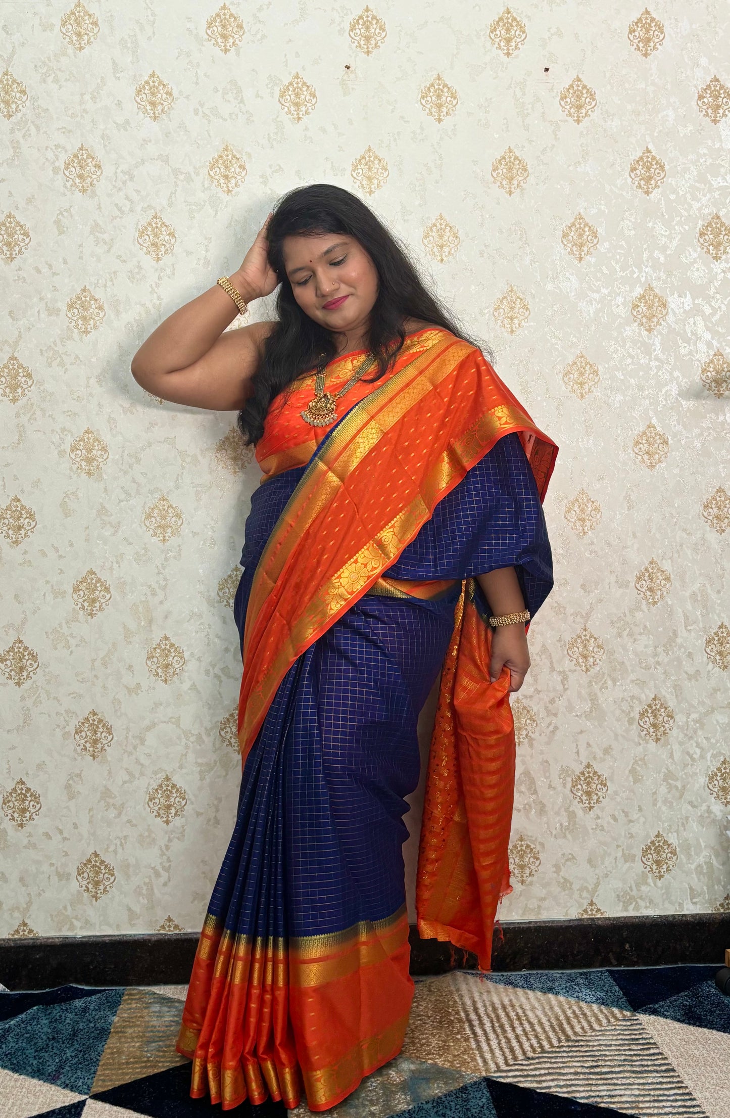 Semi mysore silk saree