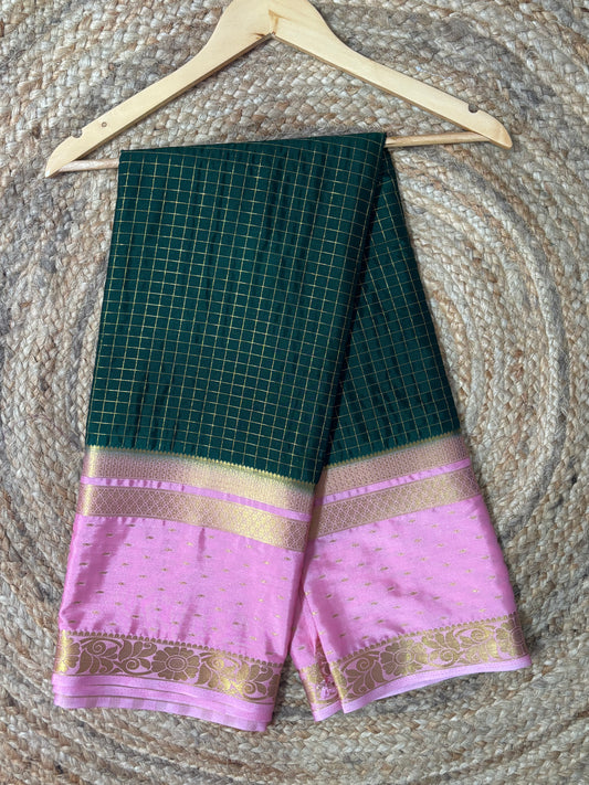Semi mysore silk saree