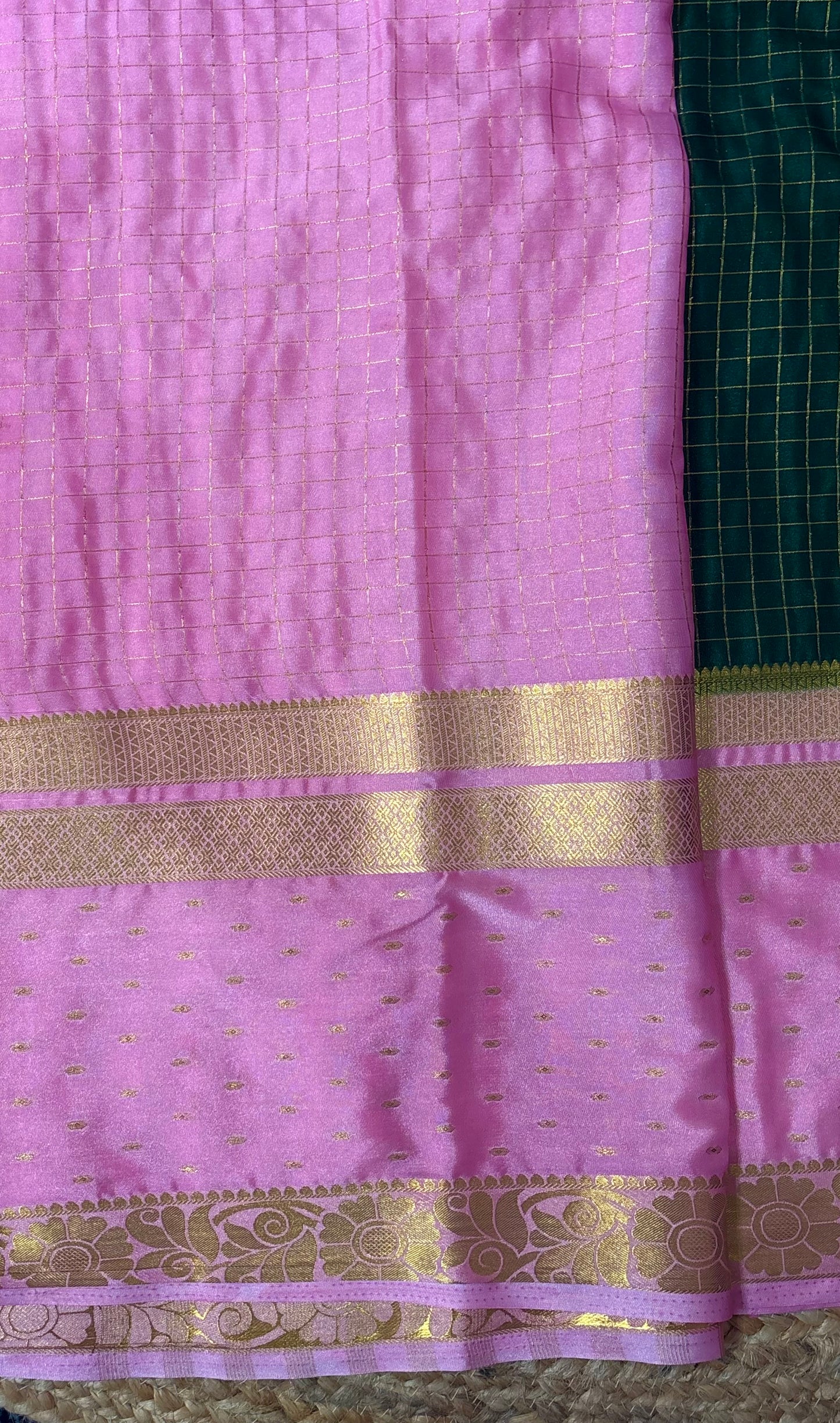 Semi mysore silk saree