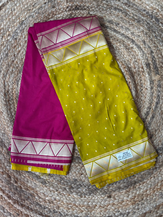 Viscose four border saree