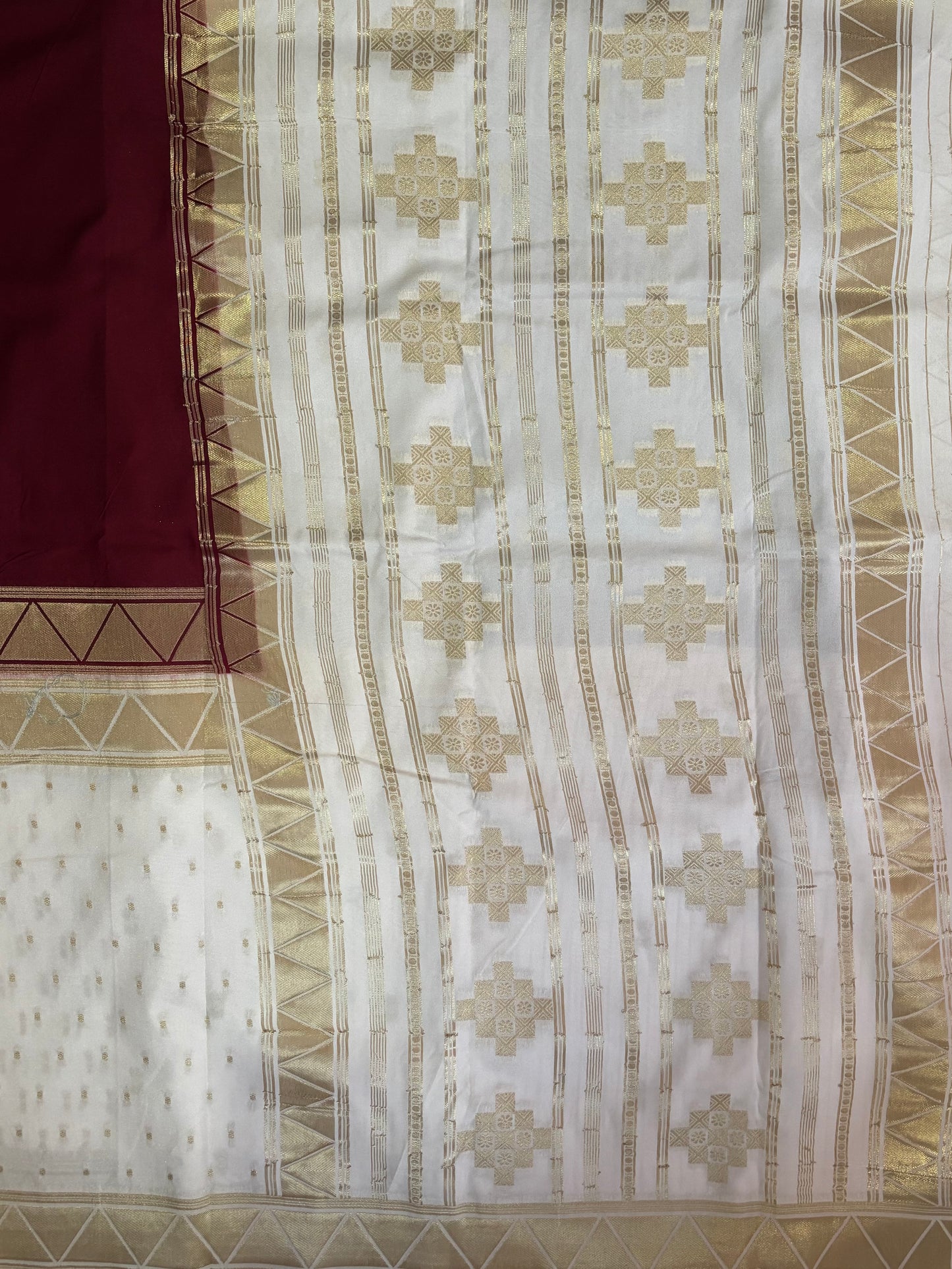 Viscose four border saree
