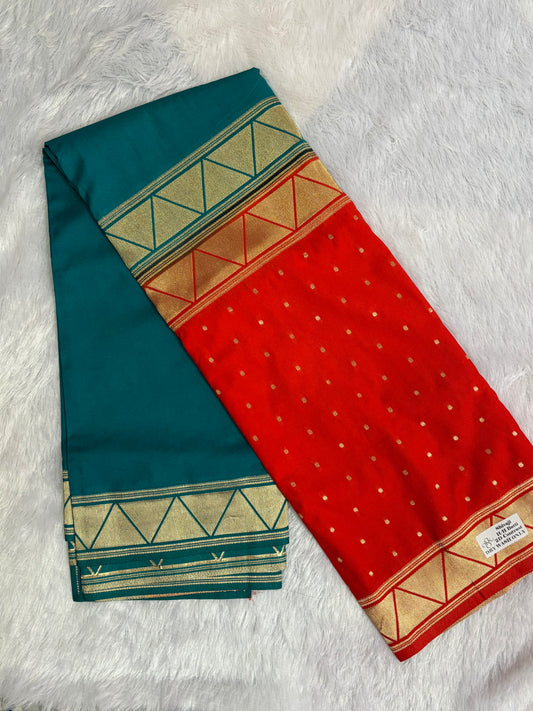Viscose four border saree
