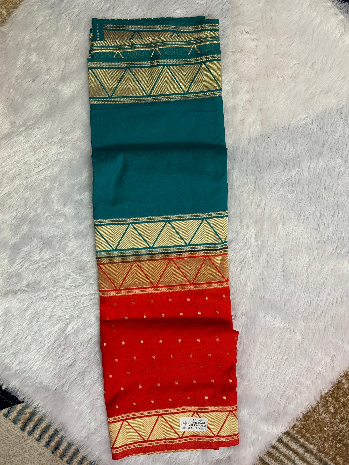 Viscose four border saree