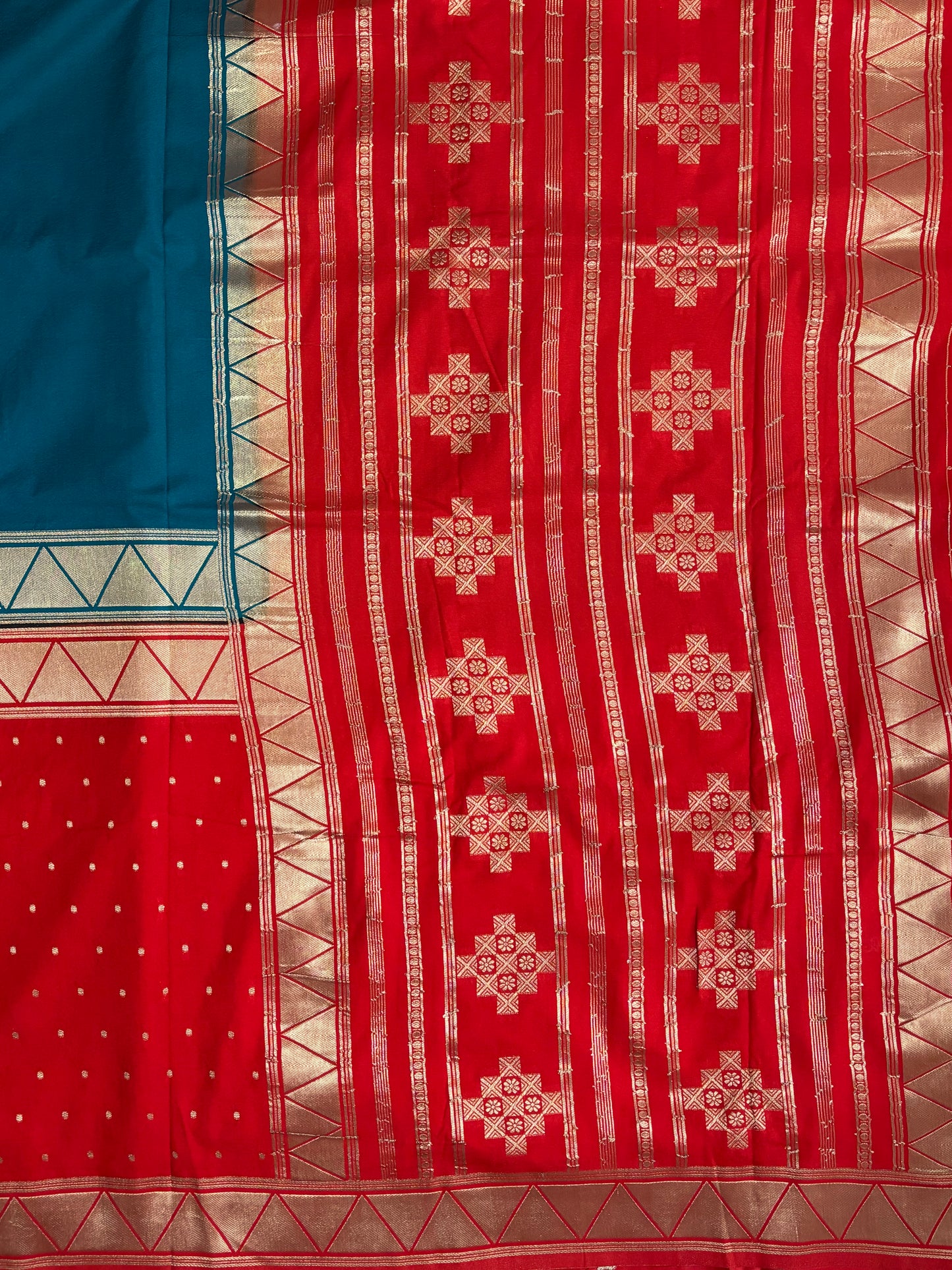 Viscose four border saree