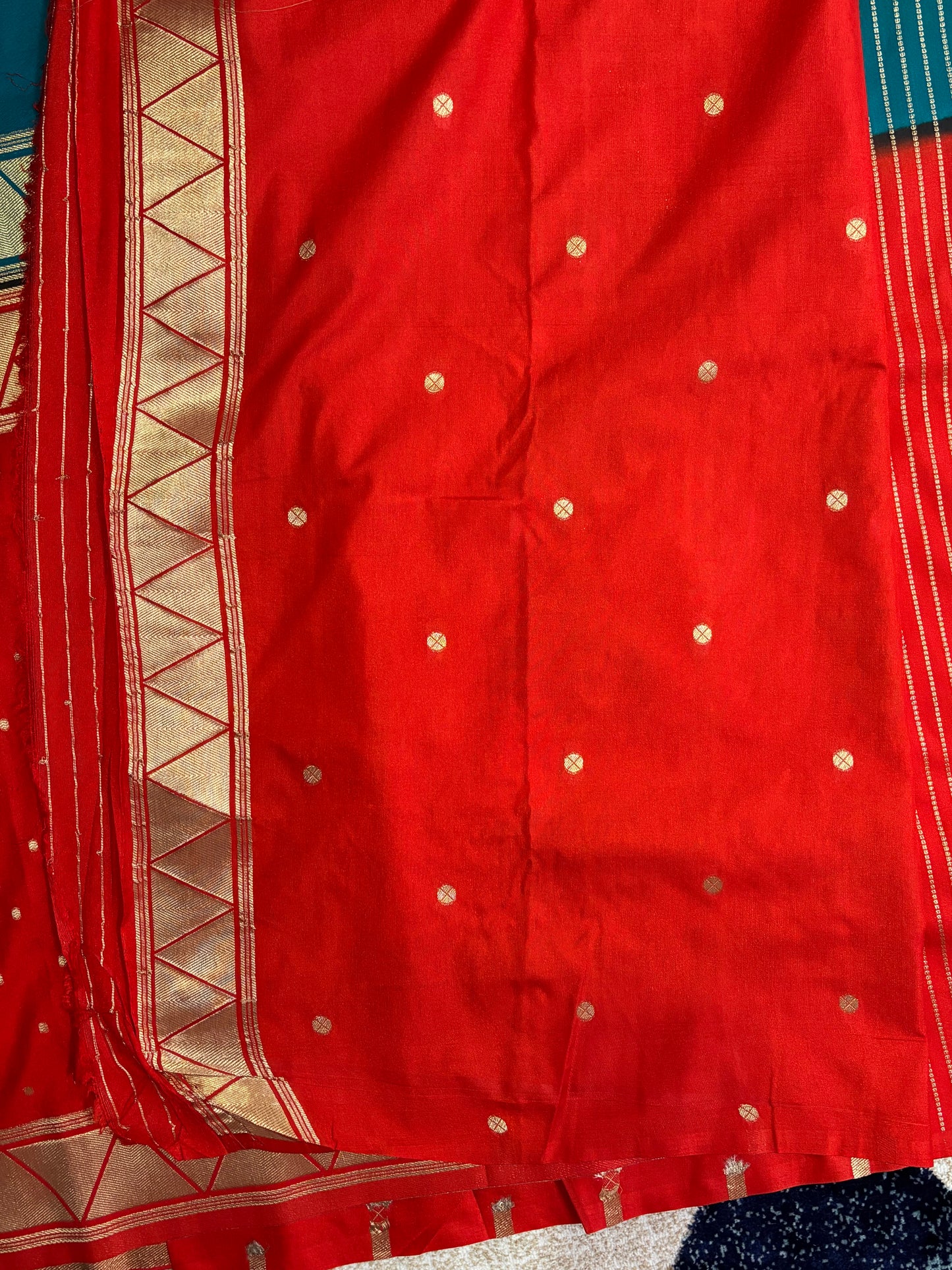 Viscose four border saree