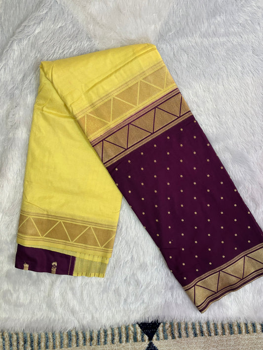 Viscose four border saree