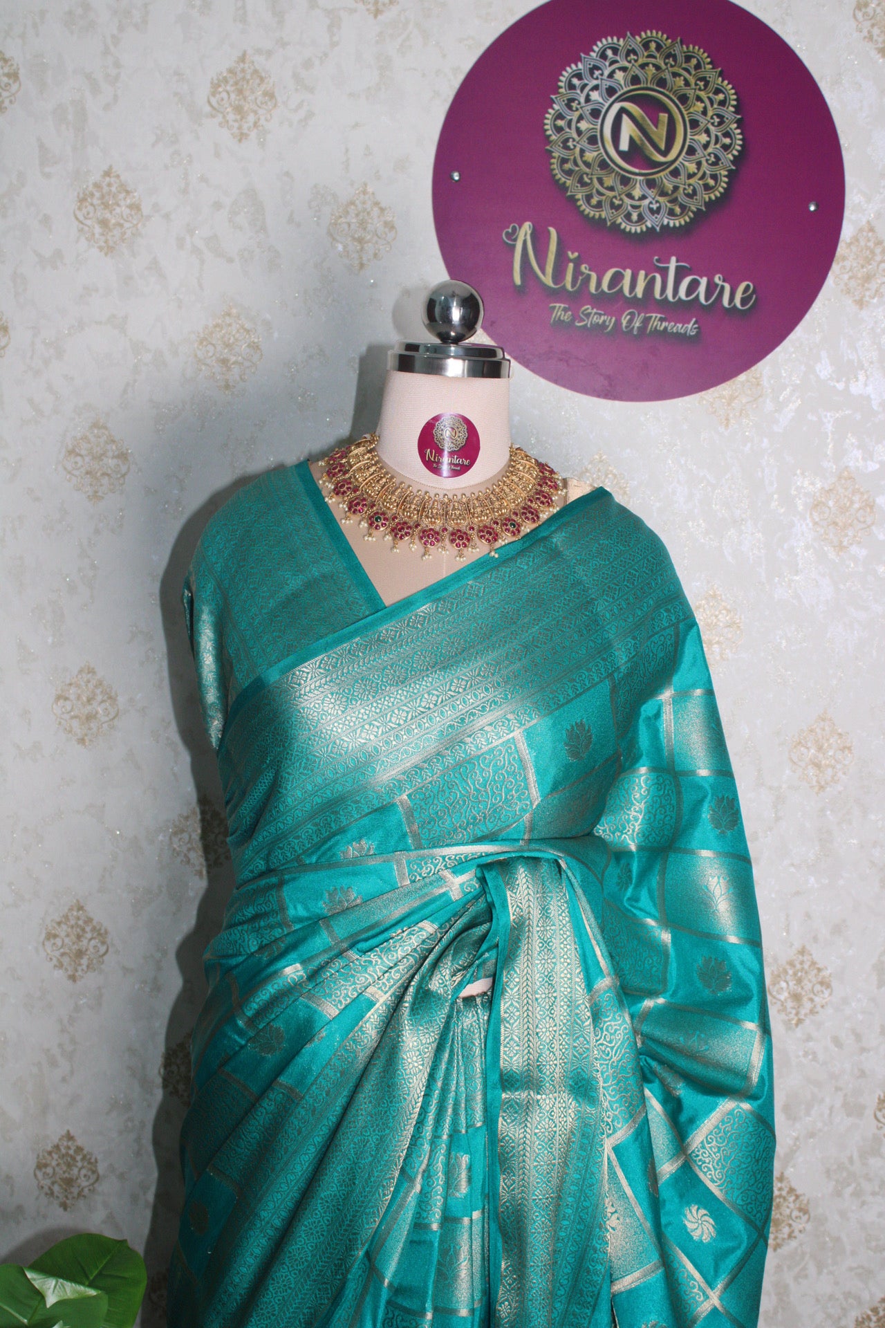 Semi Kanchi saree