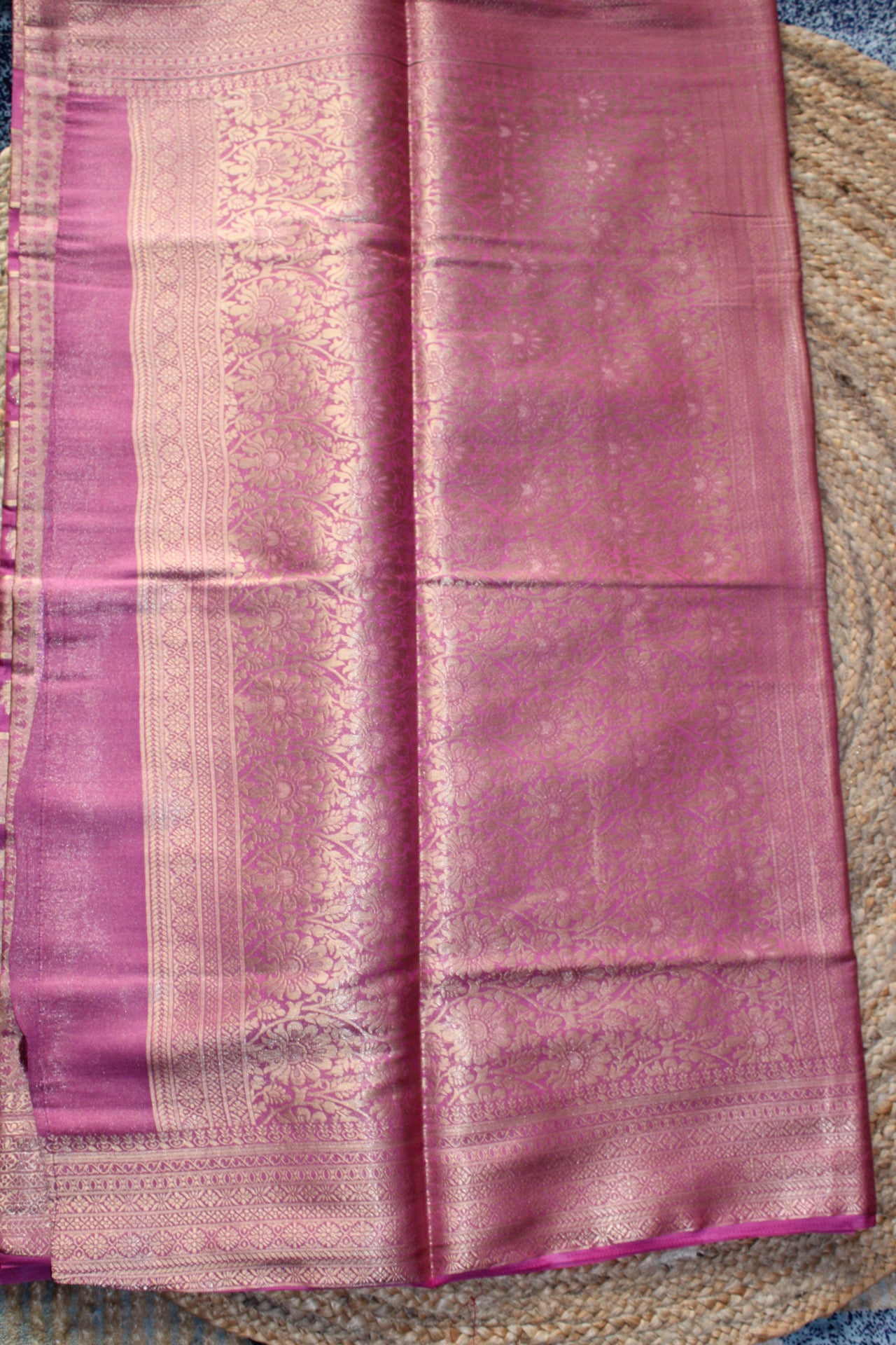 Semi Kanchi saree