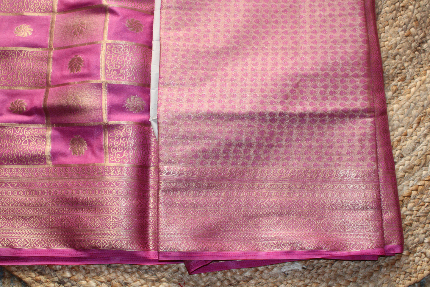 Semi Kanchi saree