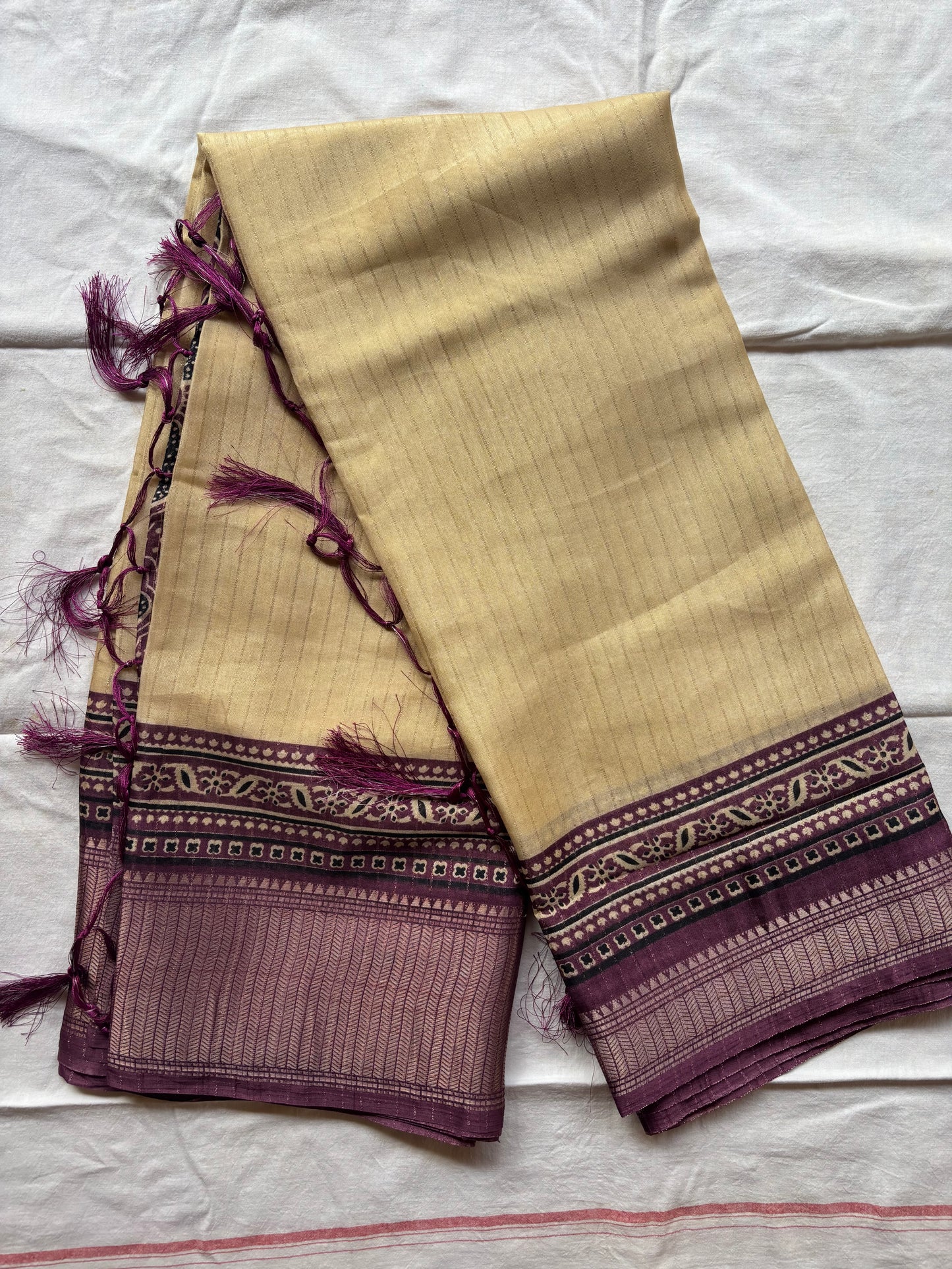 Kashmiri silk saree