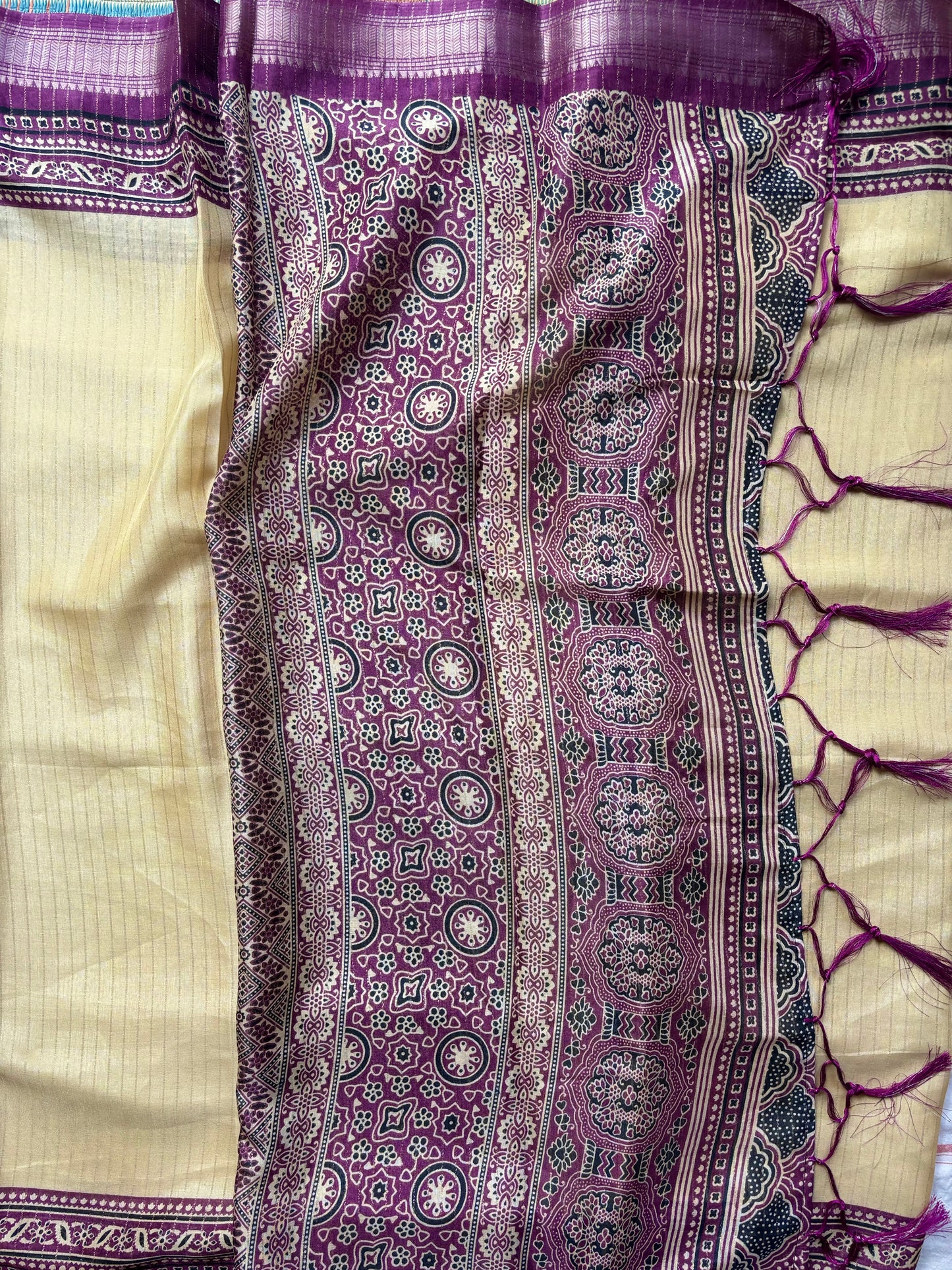 Kashmiri silk saree